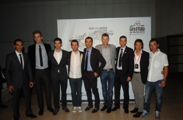 The expected stars of the Giro d'Italia 2013