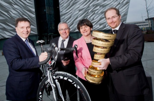 Photo: The 2014 Giro d'Italia will start in Belfast on May 10. 