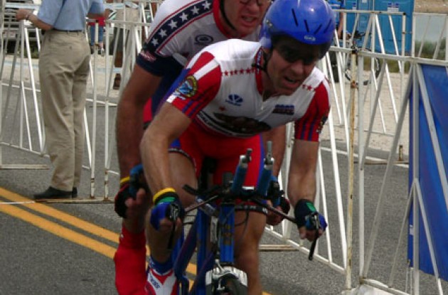 Bryn and Dall. Photo copyright Roadcycling.com/Tommy W. Murphy.