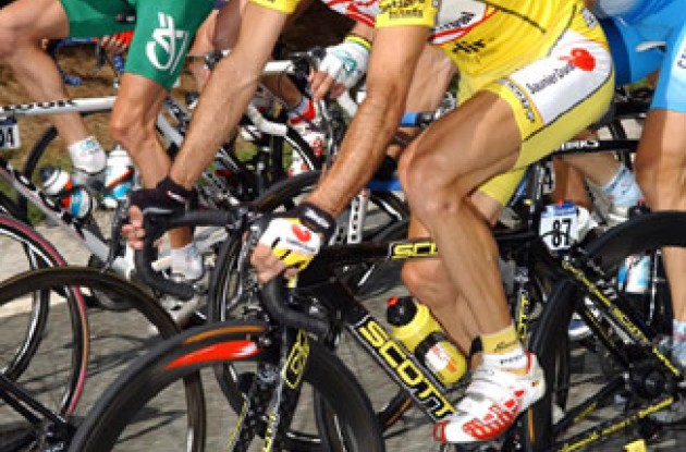 Leonardo Piepoli finished 12th. Photo copyright Roadcycling.com.
