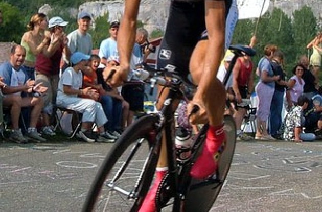 Poor Ivan Basso finishes in 6th place and will also step down a notch on tomorrow's podium.