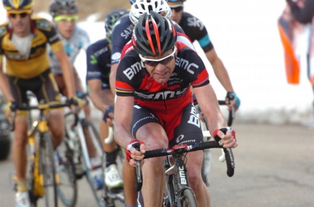 Photo: Team BMC's Cadel Evans wants to renew his Criterium International champion status. 