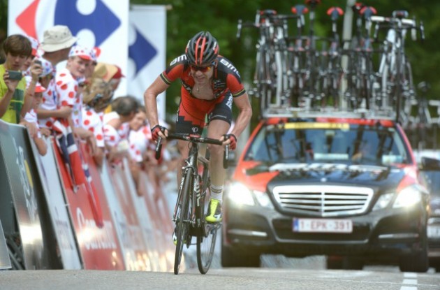 Photo: Tour de France 2013: BMC Racing Team's Cadel Evans. 