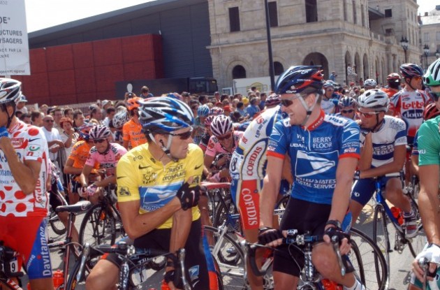 Photo: Floyd Landis - former winner of the 2006 Tour de France. 