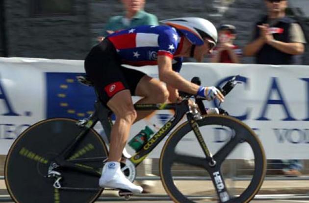 Levi Leipheimer. Photo copyright Paul Sampara/Roadcycling.com.