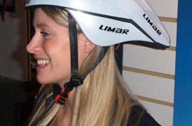 Limar aero helmet. Photo copyright Roadcycling.com.
