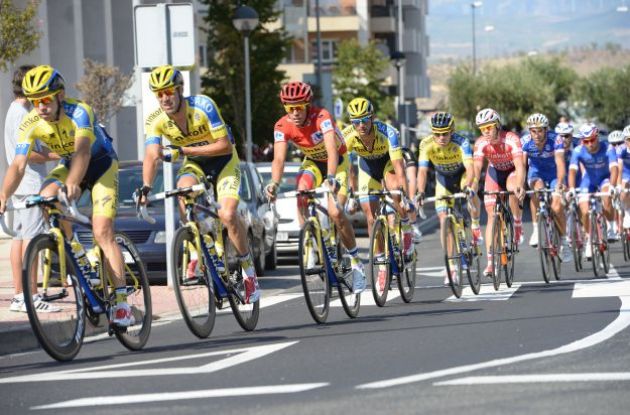 Photo: Is Team Tinkoff-Saxo strong enough to control the Vuelta a Espana for Alberto Contador? . 