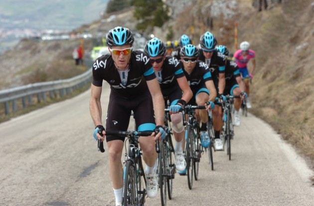 Photo: Team Sky has revealed its roster for this year's Giro d'Italia / Tour of Italy . 