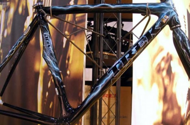 Trek's Madone 5.9 with Project One custom paint. Photo copyright Roadcycling.com.