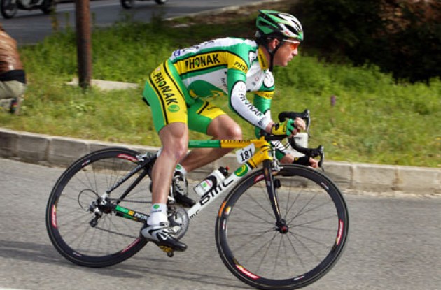 Tyler Hamilton - Will he win this year's Tour de France? Photo copyright Lars Ronbog.