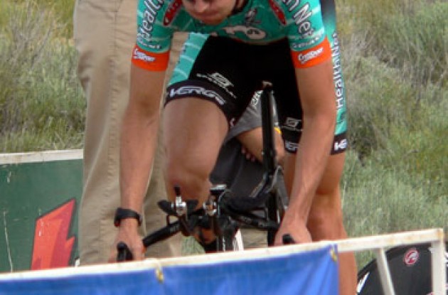 Chris Wherry (HealthNet-Maxxis). Photo copyright Tommy Murphy/Roadcycling.com.