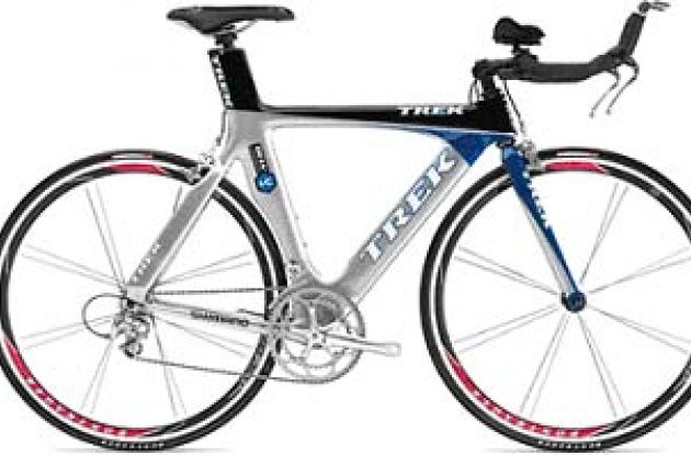 The time trial bike used by US Postal is modelled based upon wind tunnel testing results.