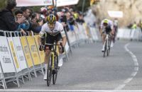 Primoz Roglic wins stage 5 of Volta Ciclista a Catalunya ahead of Remco Evenepoel
