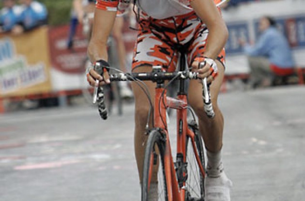 Jittery Joe's rider in camo. Photo copyright Ben Ross/Roadcycling.com/<A HREF="http://www.benrossphotography.com" TARGET=_BLANK>www.benrossphotography.com</A>.