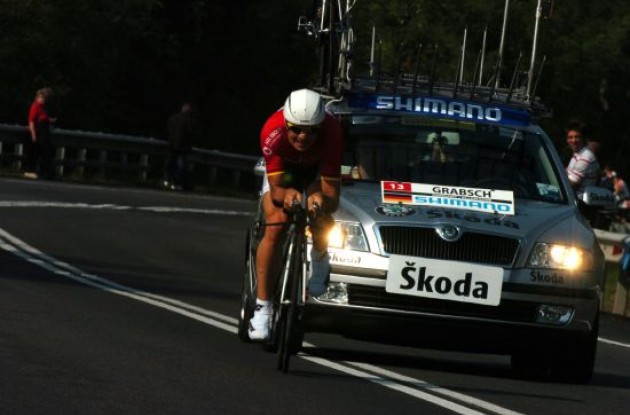 Bert Grabsch (Germany) on his way to victory.