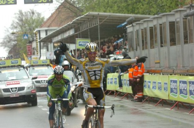 Boasson Hagen wins Gent-Wevelgem 2009.