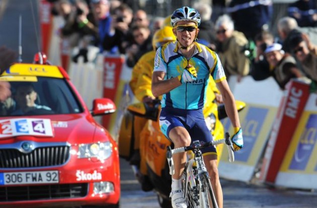 Alberto Contador (Team Astana). Photo copyright Fotoreporter Sirotti.