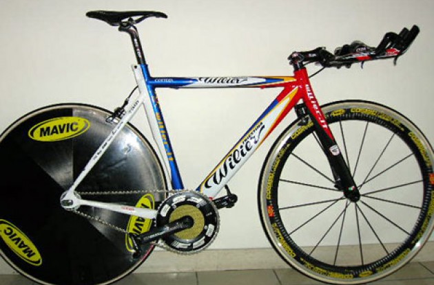 O'Grady's secret weapon. Photo copyright Roadcycling.com. O'Grady's secret weapon. Photo copyright Roadcycling.com.