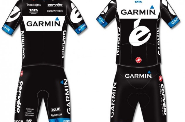 2011 Team-Garmin-Cervelo kit design. Photo copyright Roadcycling.com / Roadcycling.mobi