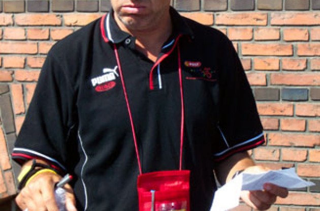 Hmm...these yellow chips sure are hard to digest, let's flush them down with some coke. Photo copyright Roadcycling.com.