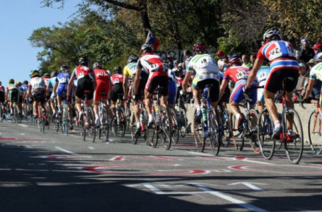 Finally at the top. Pheew!  Photo copyright Paul Sampara Photography. Finally at the top. Pheew!  Photo copyright Paul Sampara Photography.