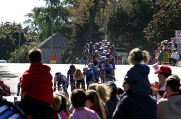 Going back down the Claremont.  Photo copyright Paul Sampara Photography. Going back down the Claremont.  Photo copyright Paul Sampara Photography.