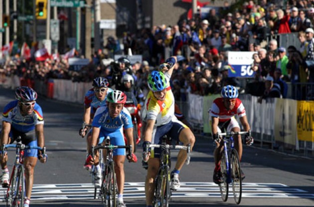 Belmonte was glad to place 2nd.  Photo copyright Paul Sampara Photography. Belmonte was glad to place 2nd.  Photo copyright Paul Sampara Photography.