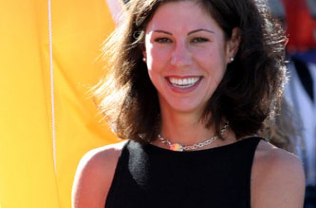 A beautiful and proud podium flag girl.  Photo copyright Paul Sampara Photography. A beautiful and proud podium flag girl.  Photo copyright Paul Sampara Photography.