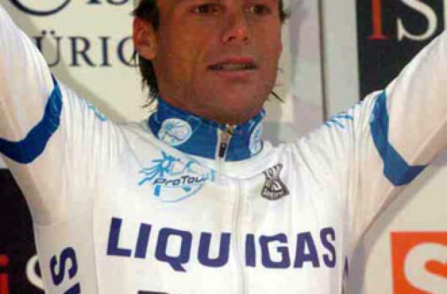 Di Luca has been a stand-out performer throughout the season and deserves the accolades from us all here at Roadcycling.com. Photo copyright Fotoreporter Sirotti. Di Luca has been a stand-out performer throughout the season and deserves the accolades from us all here at Roadcycling.com. Photo copyright Fotoreporter Sirotti.