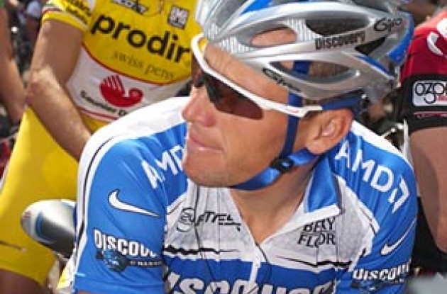 Lance Armstrong. Photo copyright Ben Ross/Roadcycling.com. Lance Armstrong. Photo copyright Ben Ross/Roadcycling.com.