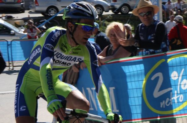 Ivan Basso: kept his losses to a minimum against stronger TT opponents.