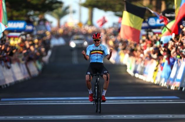 Remco Evenepoel wins 2022 UCI Cycling World Championships