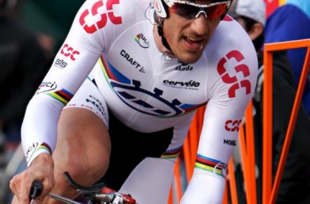 World TT Champion Fabian Cancellara - Team CSC.