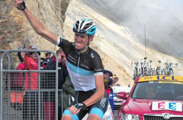 Andy Schleck (Team Leopard-Trek). Photo Fotoreporter Sirotti. Andy Schleck (Team Leopard-Trek). Photo Fotoreporter Sirotti.