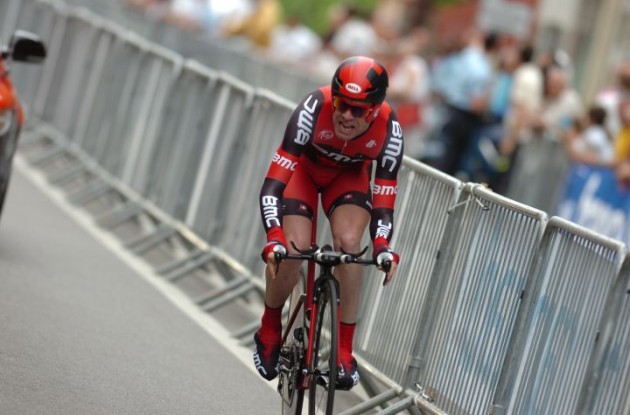 Cadel Evans (Team BMC Racing). Photo Fotoreporter Sirotti.