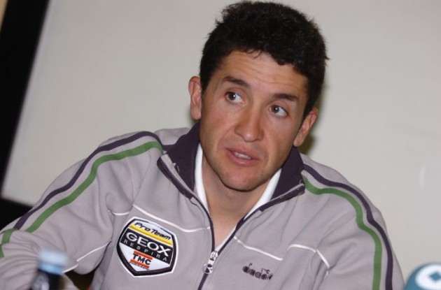 Carlos Sastre. Photo Fotoreporter Sirotti. Carlos Sastre. Photo Fotoreporter Sirotti.