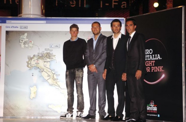 Jacob Fuglsang will not take part in the 2012 Giro d'Italia because of an injury. Photo Fotoreporter Sirotti.
