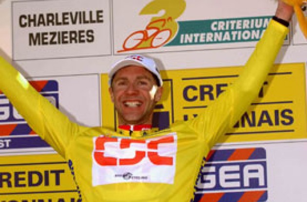 Voigt leads overall before the final stage - a short individual time trial. Photo copyright Fotoreporter Sirotti. Voigt leads overall before the final stage - a short individual time trial. Photo copyright Fotoreporter Sirotti.