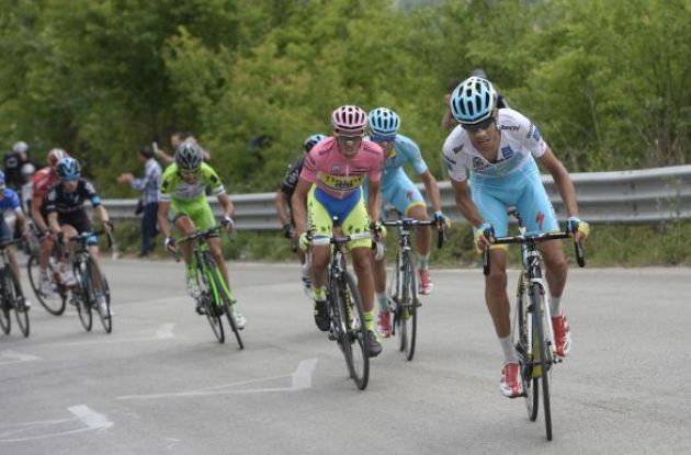 Fabio Aru, Alberto Contador, Richie Porte | Fotoreporter Sirotti