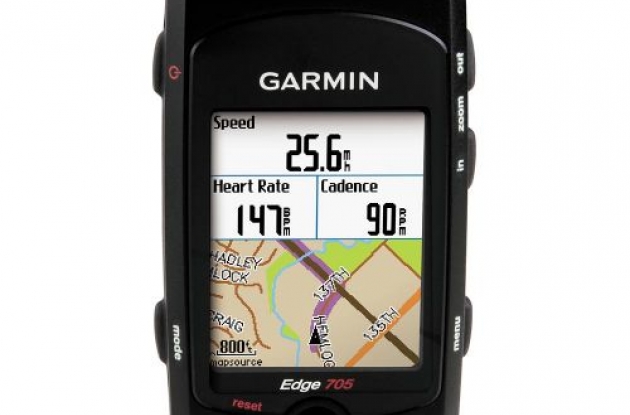 Garmin Edge 705 GPS bike computer.