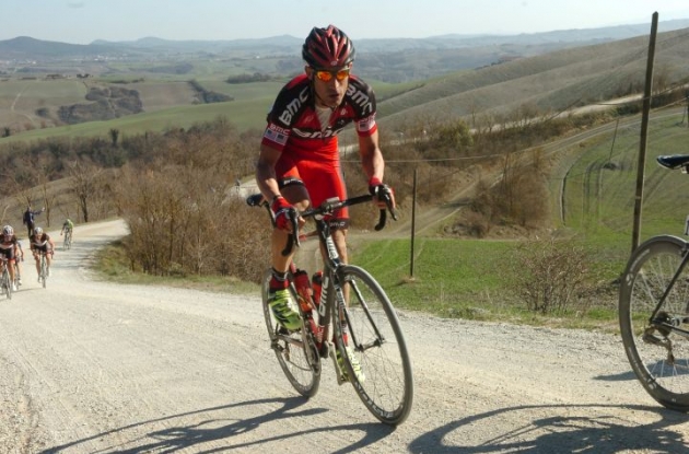 George Hincapie is retiring from pro cycling. Photo Fotoreporter Sirotti.