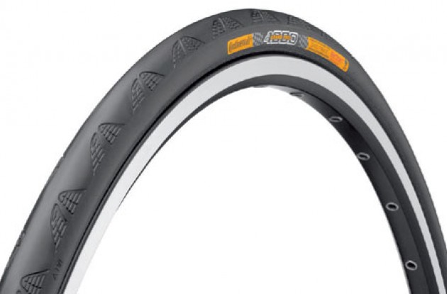 Continental GP 4000 road tires. Photo copyright Roadcycling.com.