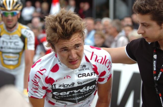 Heinrich Haussler (Cervelo TestTeam). Photo copyright Fotoreporter Sirotti. Heinrich Haussler (Cervelo TestTeam). Photo copyright Fotoreporter Sirotti.