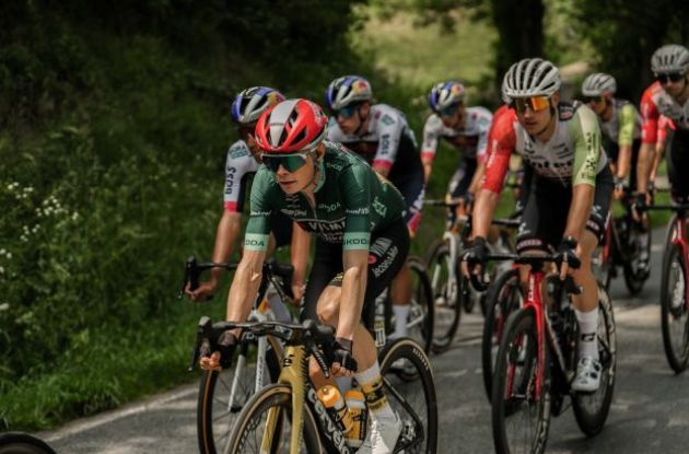 Jonas Vingegaard | A.S.O. Jonas Vingegaard on his Cervelo bike 2025