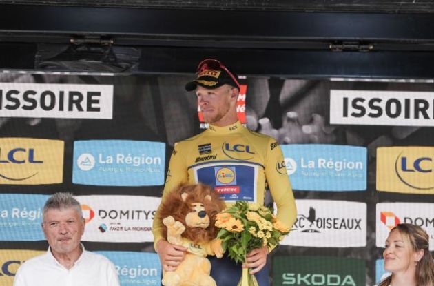 | A.S.O. Jonathan Milan on the podium