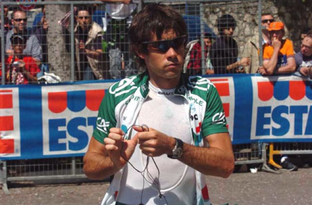 Julian Dean - Credit Agricole sprinter. Photo copyright Roadcycling.com.