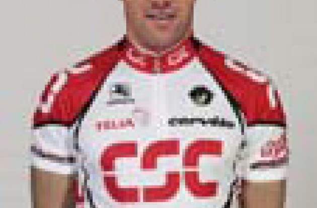 Julian Dean. Team CSC sprinter.
