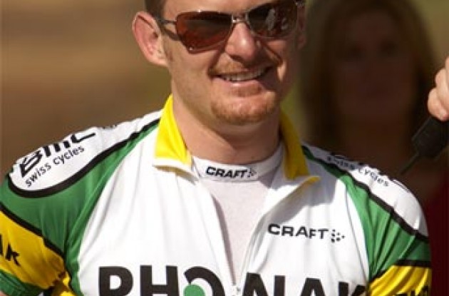 Floyd looking cool. Photo copyright Ben Ross/Roadcycling.com. Floyd looking cool. Photo copyright Ben Ross/Roadcycling.com.