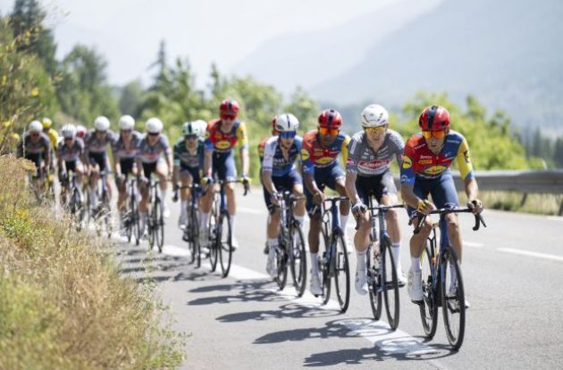 Lidl Trek Alpecin Deceuninck riders in Vuelta a Espana