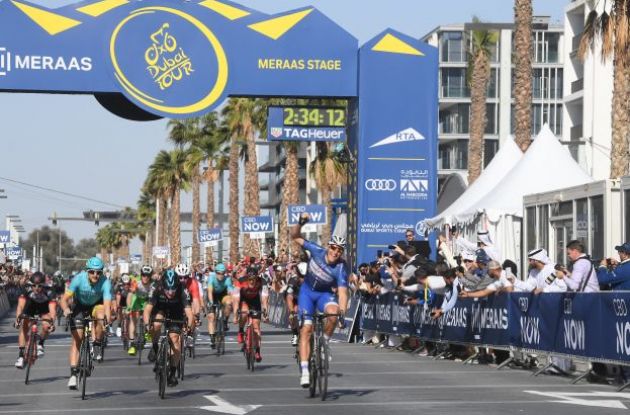 Marcel Kittel sprints to victory in Dubai Tour | ANSI - Peri and Bazzi